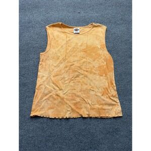 Harley Davidson Women's Tank Top Size XL Orange Sleeveless